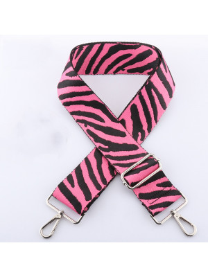 Zebra Pattern Bag Strap Women Handbag Belts Wide Shoulder Bags Strap Replacement