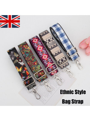 Adjustable Replacement Belt Handbag Womens Shoulder Crossbody Wide Bag Strap Fashion Ethnic