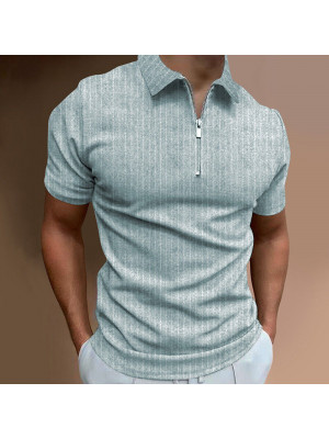 Mens Polo Shirt T-Shirt Top Short Sleeve Blouse Golf Casual Plain Tunic Tops