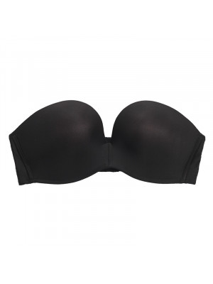 Invisible Strapless Front Buckle Bra Push Up Women's Lingerie Backless Underwear