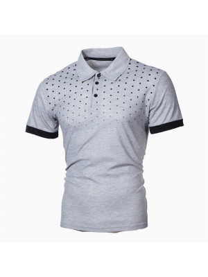 Mens Polo Shirt Short Sleeve Tee Top Designer Slim Fit Golf Casual T-Shirt S-5XL
