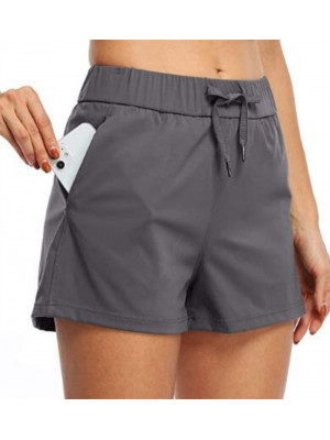 Women Shorts Sports Pants Sweat Yoga Fitness Comfortable Casual Plain Bottom