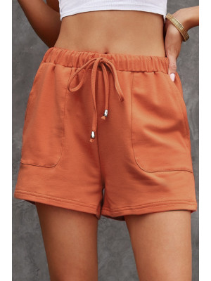 Plus Size Womens Elastic Waist Drawstring Shorts Ladies Summer Casual Hot Pants