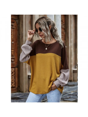 Winter Women Knitted Long Sleeve Jumper Ladies Casual Loose Long Pullover Tops