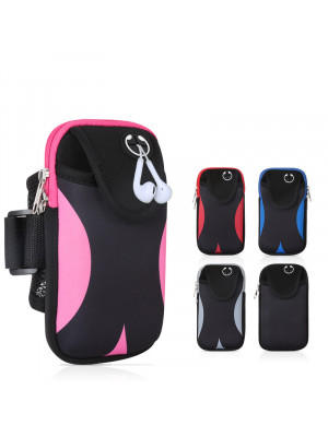 Running Gym Armband Smartphone Arm Bag Men Women Outdoor Sports Wrist Bags Fitness Riding Arm Pouch