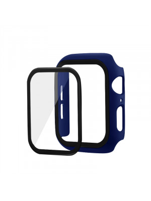 Bumper Glass Screen Protector Watch Case Cover Shell For Apple iWatch 5 38-44MM