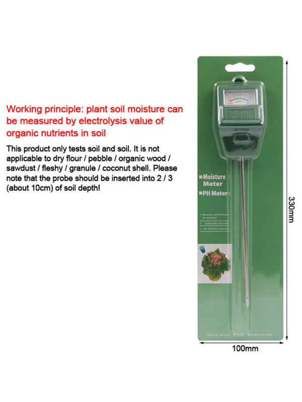 Soil Moisture Tester Humidimetre Meter Detector Garden Plant Flower Testing UK