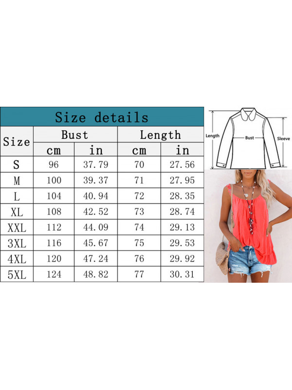 Plus Size Ladies Boho Casual Solid Tops Women Crew Neck Vest Sleeveless Shirt UK