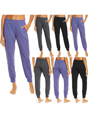Womens Joggers Trousers Ladies Tracksuit Bottoms Jogging Gym Pants Lounge Wear