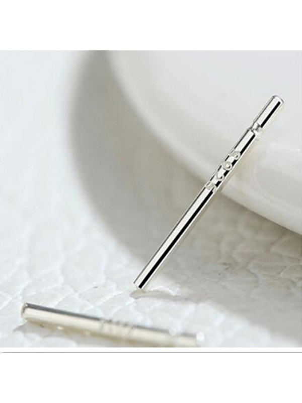 Elegant Pearl Drop Dangle Hook Earrings Four Leaf Clover Crystal Simple Style UK