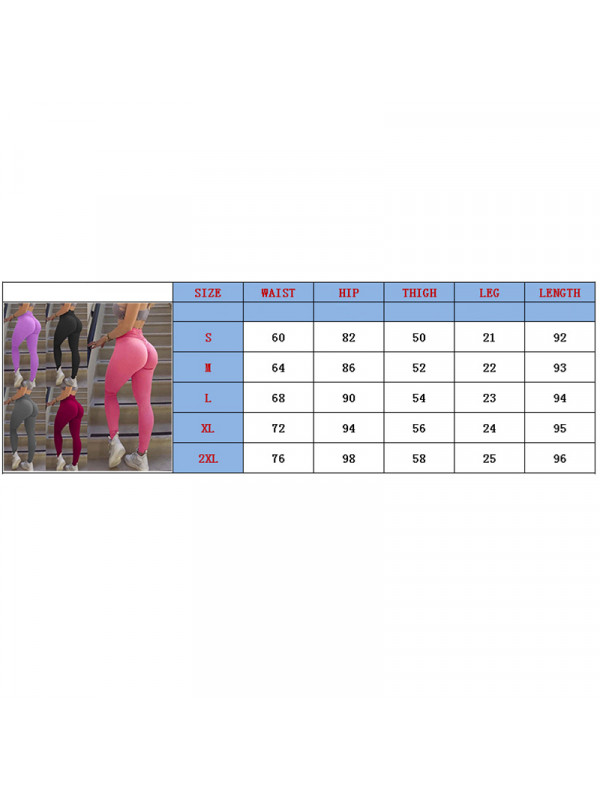Womens High Waist Gym Seamless Leggings Fitness Sports Running Train Yoga Pants