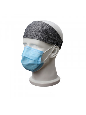 Button Anti-Tightening Mask Holder Headscarf Head Accessories Soft Yoga Sports Elastic Headband