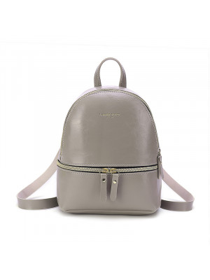 Womens Mini Backpack  Zip Shoulder School Rucksack Ladies Girls Travel Rivet Bag