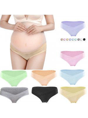 Maternity Knickers Soft Cotton Briefs Low Waist Pregnant Women Underwear Panties