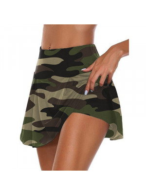 Women Camo Summer Shorts Holiday Beach Ladies High Waisted Hot Pants Size 6-22