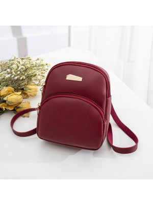Fashion Womens PU Leather Handbag Rucksack Ladies Backpack Shoulder Travel Bag