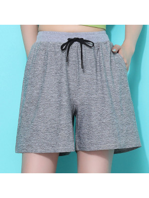 Womens Elastic Waist Drawstring Hot Pants Ladies Summer Casual Shorts Plus Size