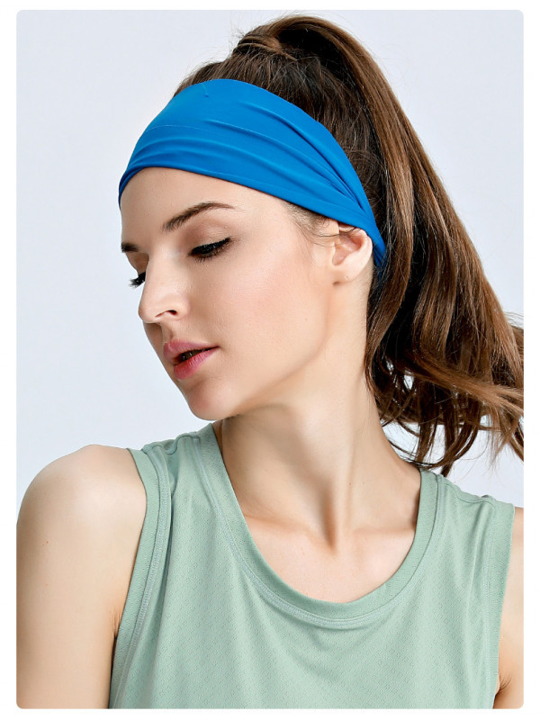 Hair Head Band Sweatband Headband Stretch Men、Women Wrap Elastic Sports Yoga Gym