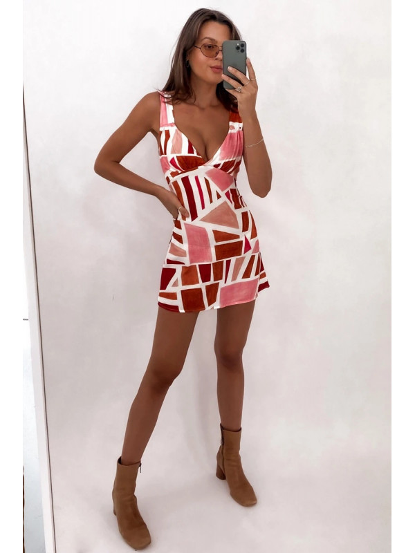 Womens Summer Beach Boho Sundress Ladies Zipper V Neck Slim Casual Mini Dresses